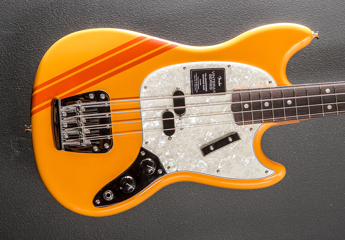 fender vintera 70's mustang オレンジ Fender Vintera II '70s Competition Mustang - Competition