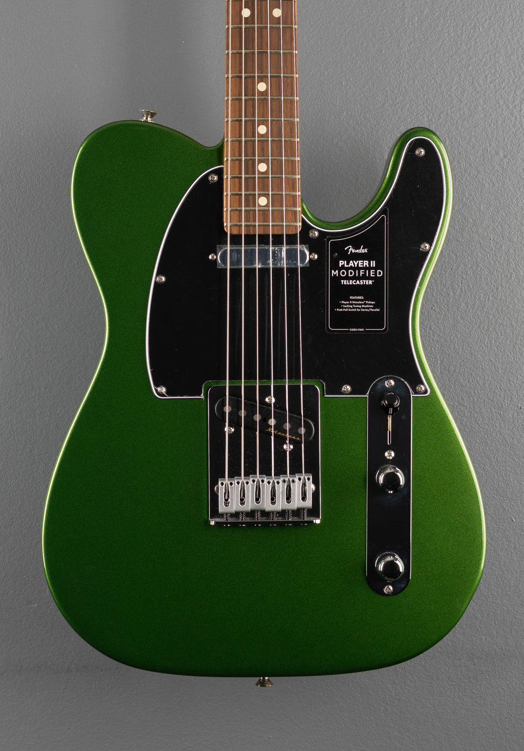 Player II Modified Telecaster - Harvest Green Metallic