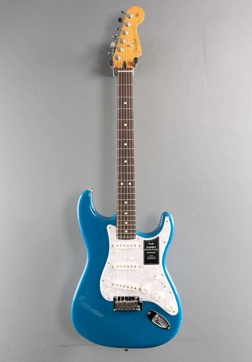 Player II Modified Stratocaster - Electric Blue – Dave's Guitar Shop
