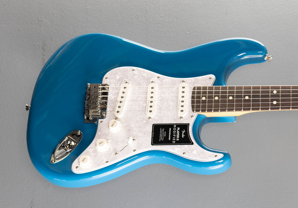 Player II Modified Stratocaster - Electric Blue – Dave's Guitar Shop