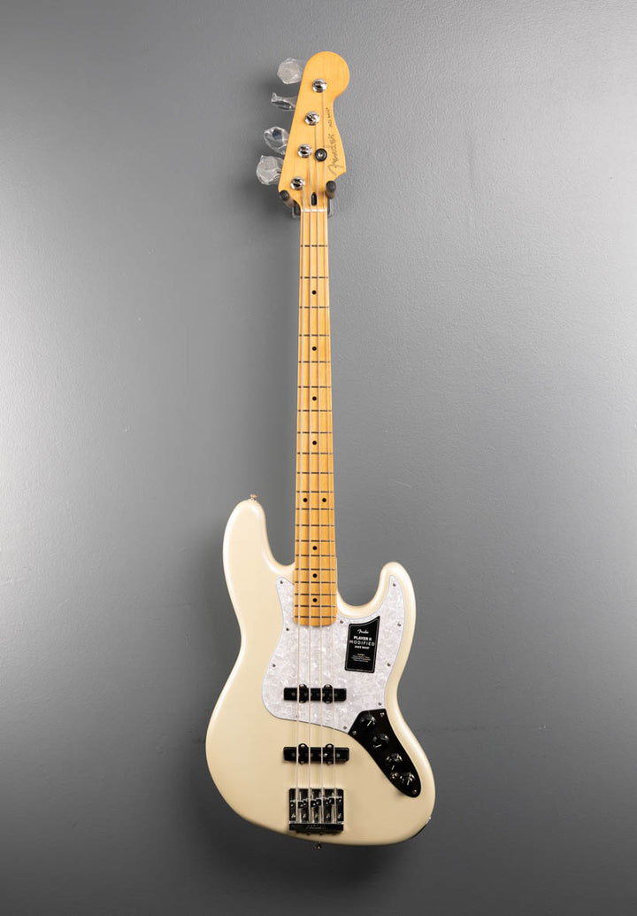 Player II Modified Active Jazz Bass - Olympic Pearl