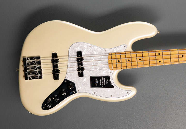 Player II Modified Active Jazz Bass - Olympic Pearl
