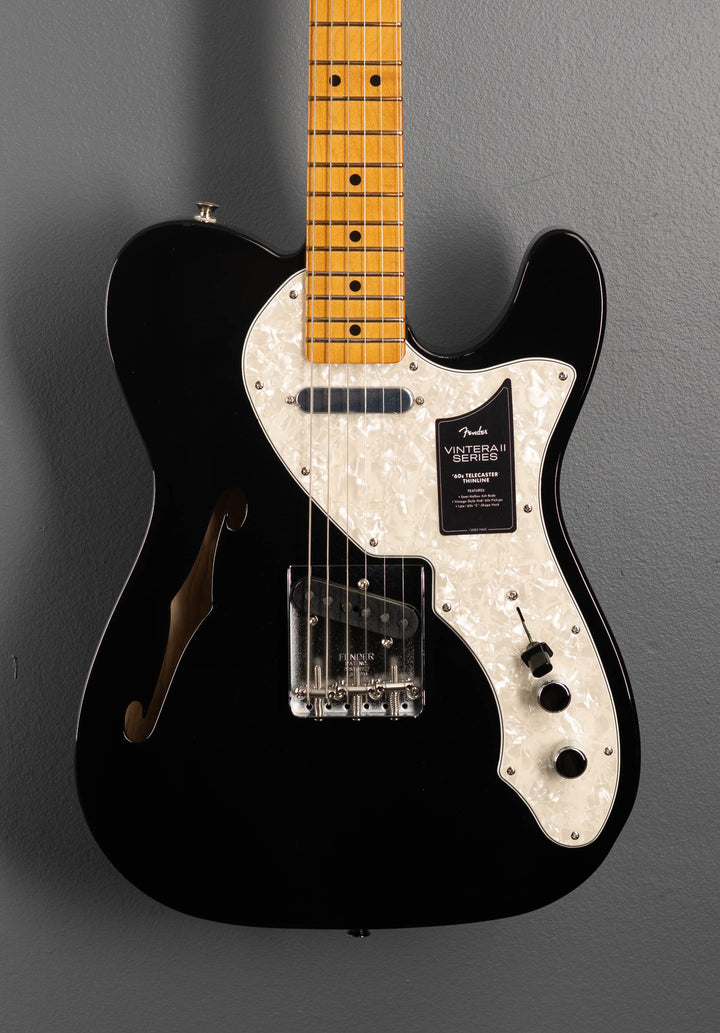 Vintera II 60's Telecaster Thinline - Black