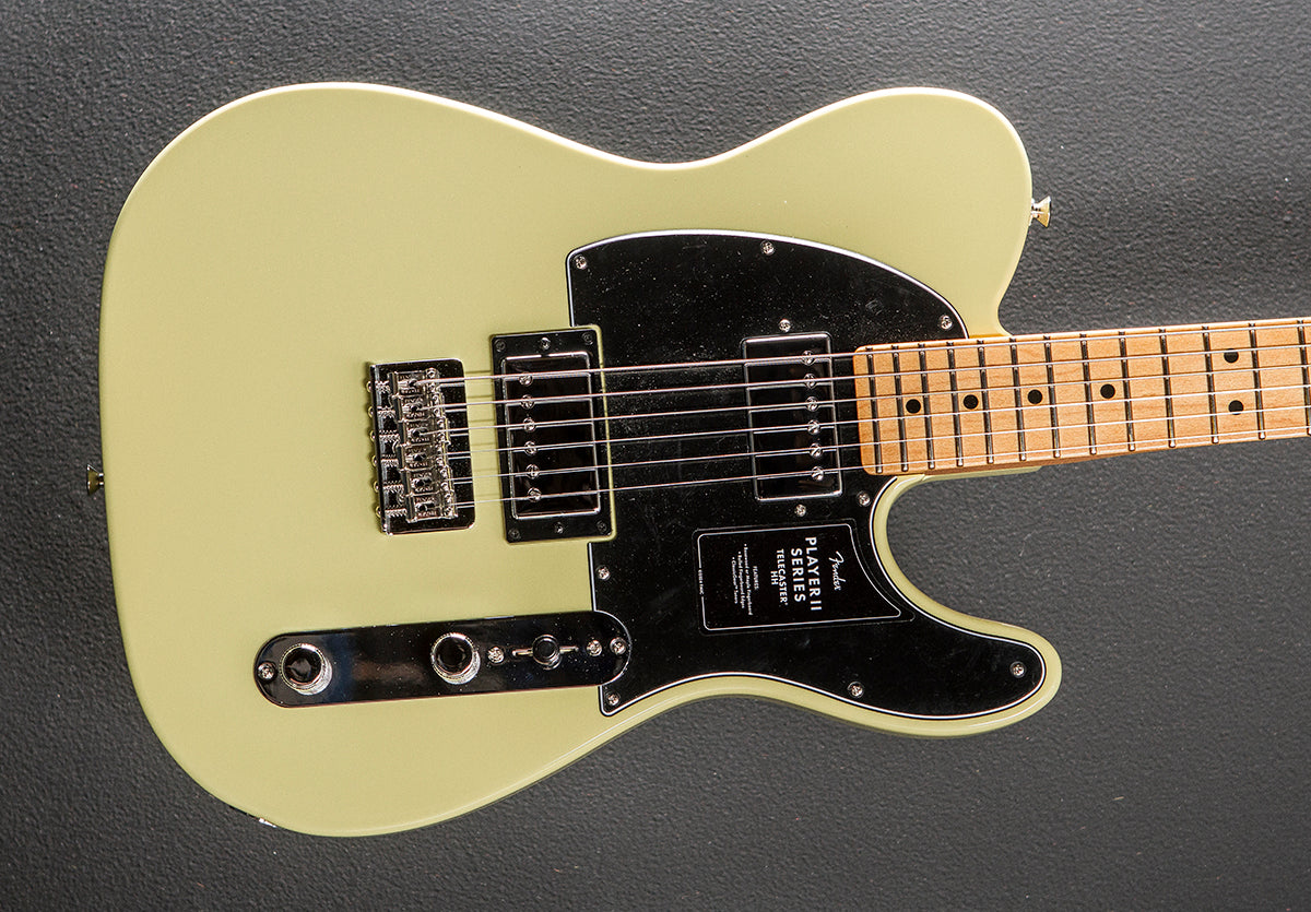 Player II Telecaster HH - Hialeah Yellow w/Maple – Dave's Guitar Shop
