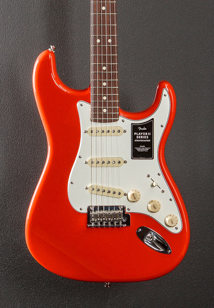 Player II Stratocaster - Coral Red w/Rosewood