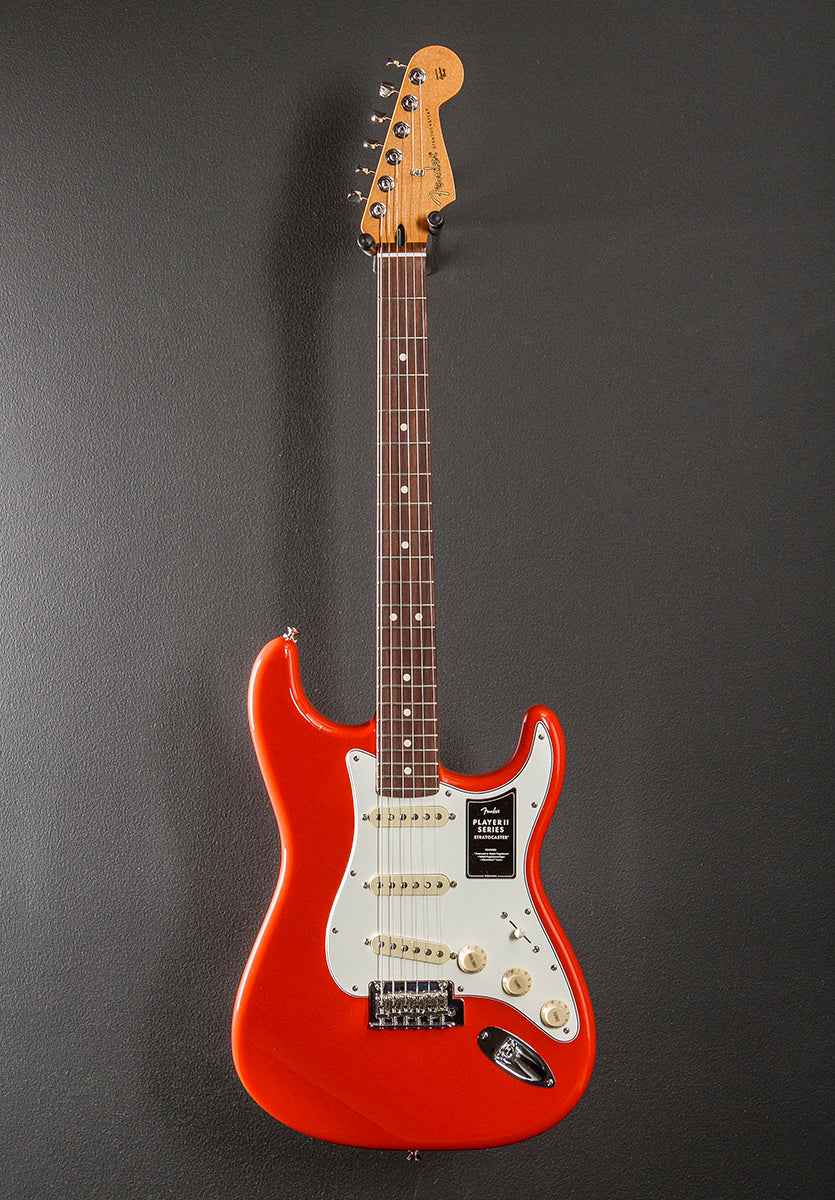 Player II Stratocaster - Coral Red w/Rosewood