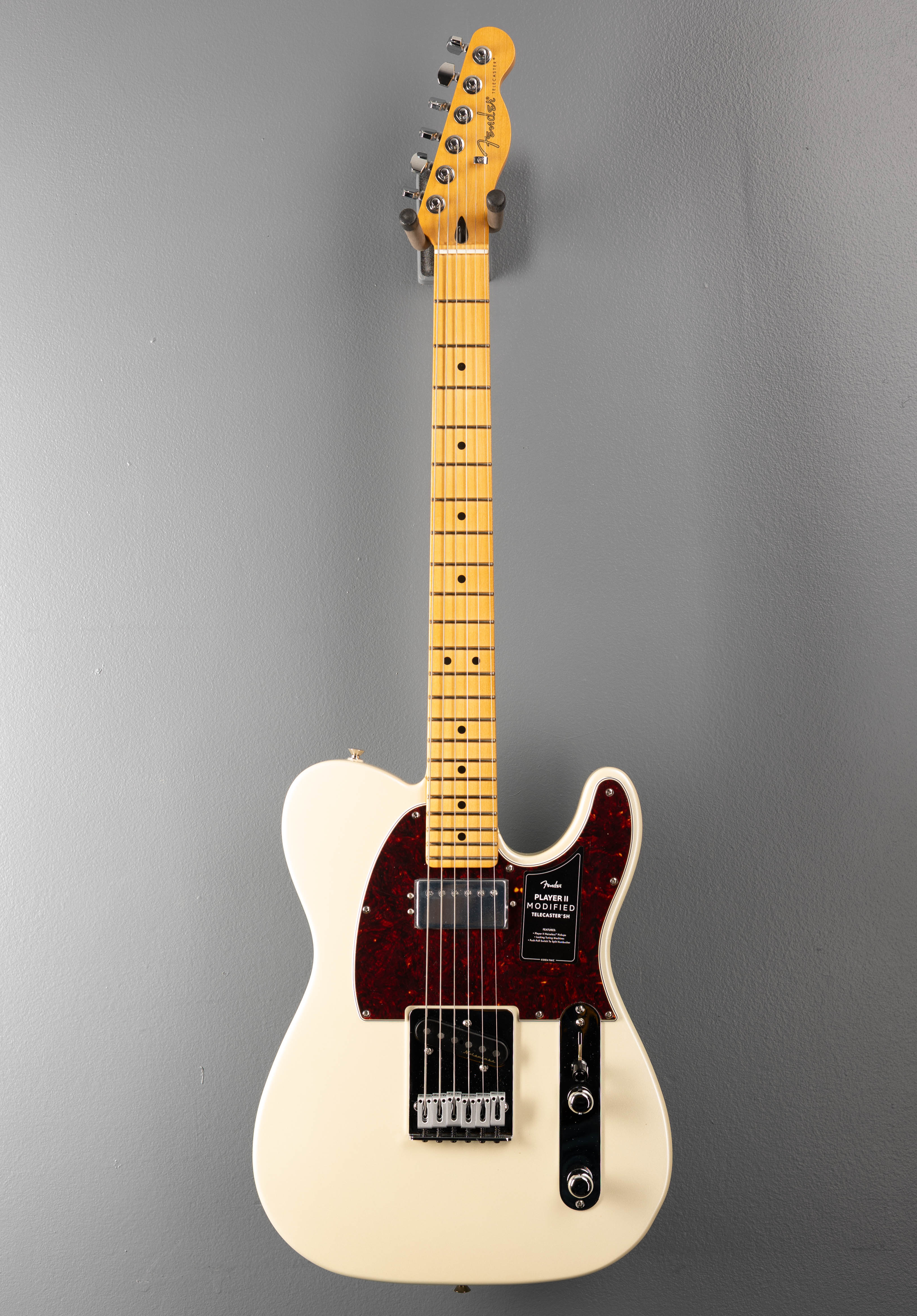 Player II Modified Telecaster SH - Olympic Pearl – Dave's Guitar Shop