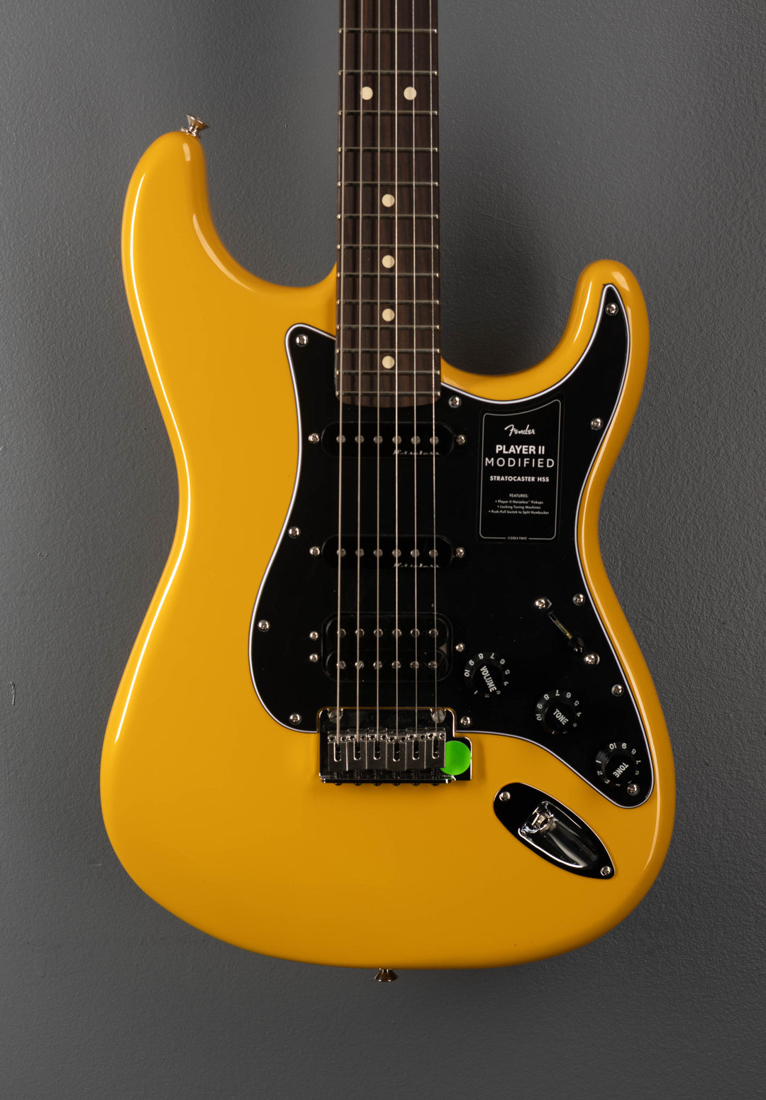 Player II Modified Stratocaster HSS - Sunshine Yellow