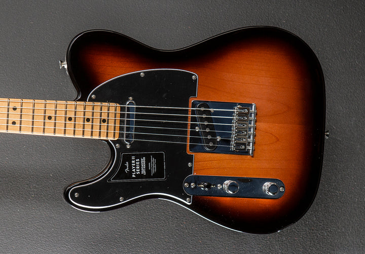 Player II Telecaster Left Hand - 3 Color Sunburst w/Maple