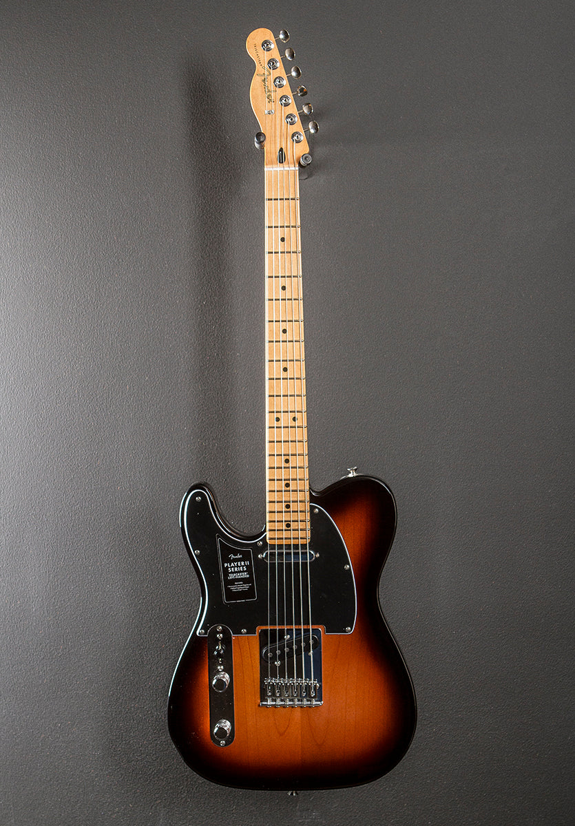 Player II Telecaster Left Hand - 3 Color Sunburst w/Maple