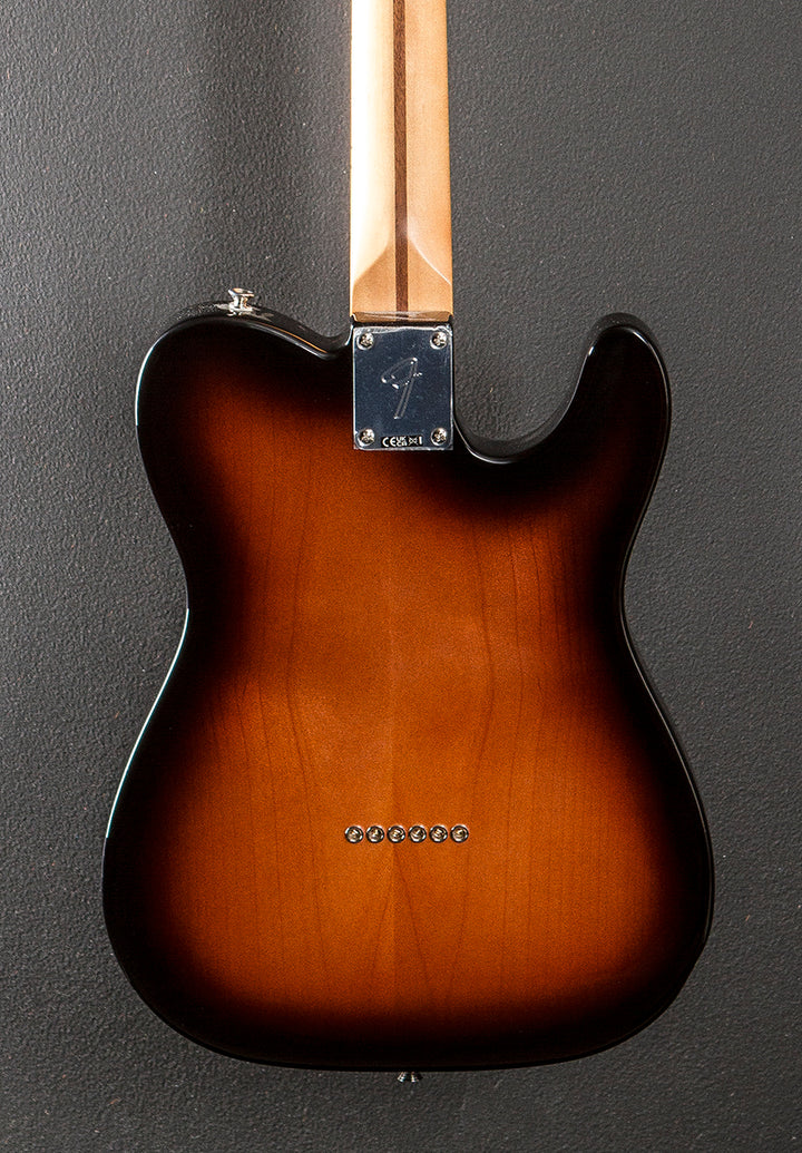 Player II Telecaster Left Hand - 3 Color Sunburst w/Maple