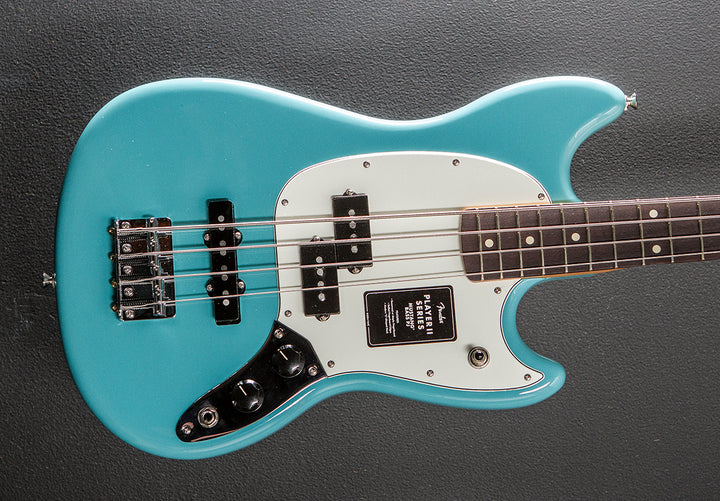 Player II Mustang Bass PJ - Aquatone Blue w/Rosewood