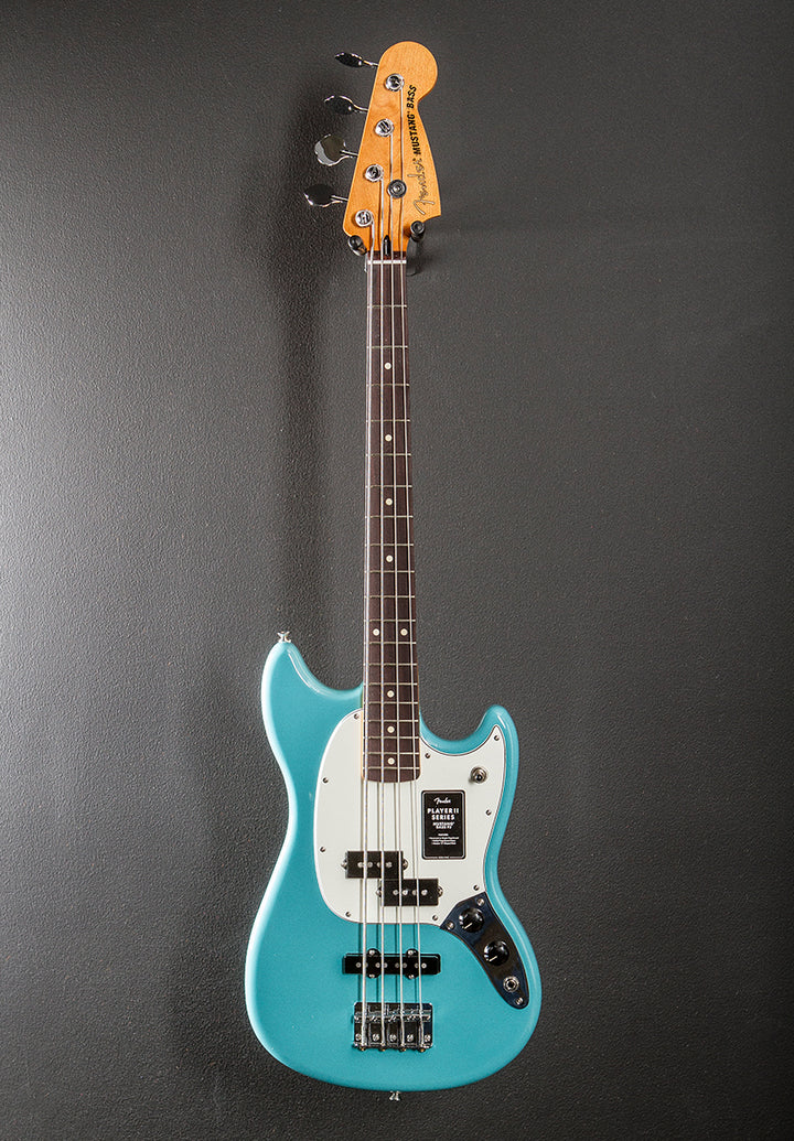 Player II Mustang Bass PJ - Aquatone Blue w/Rosewood