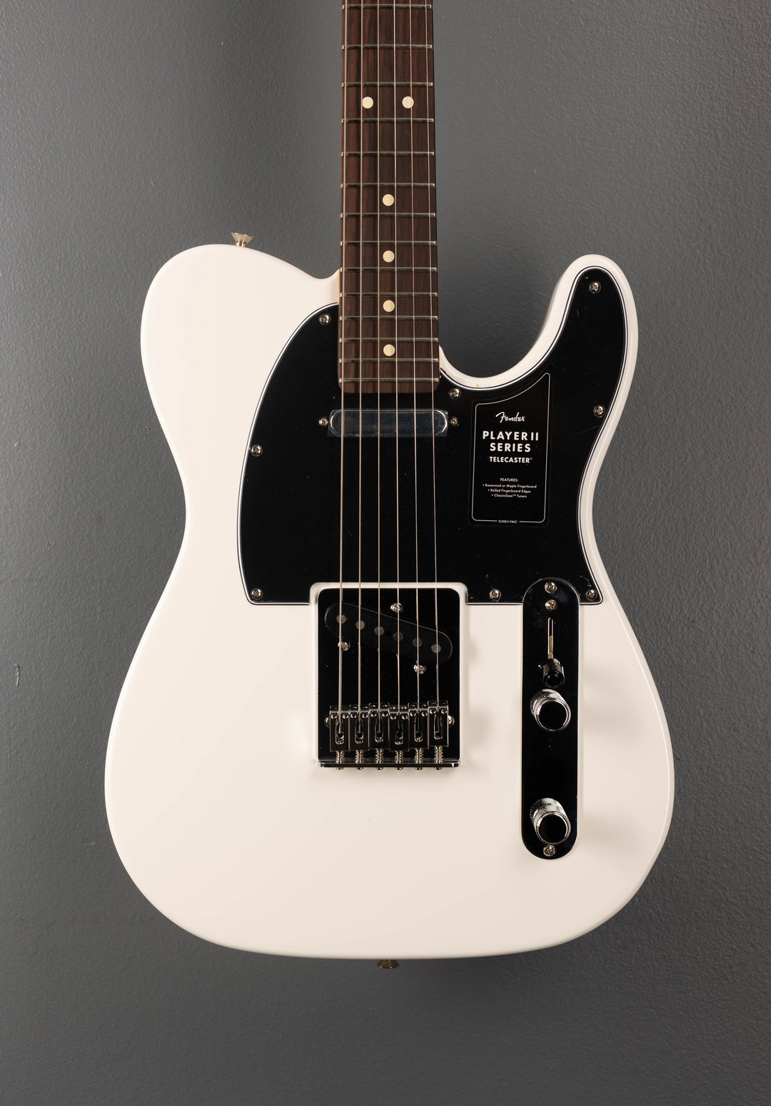 Player II Telecaster - Polar White