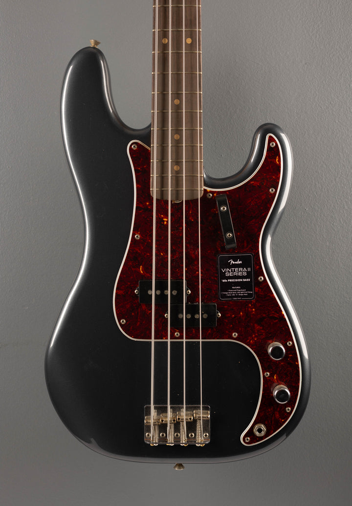 Vintera II Road Worn '60s Precision Bass - Charcoal Frost Metallic