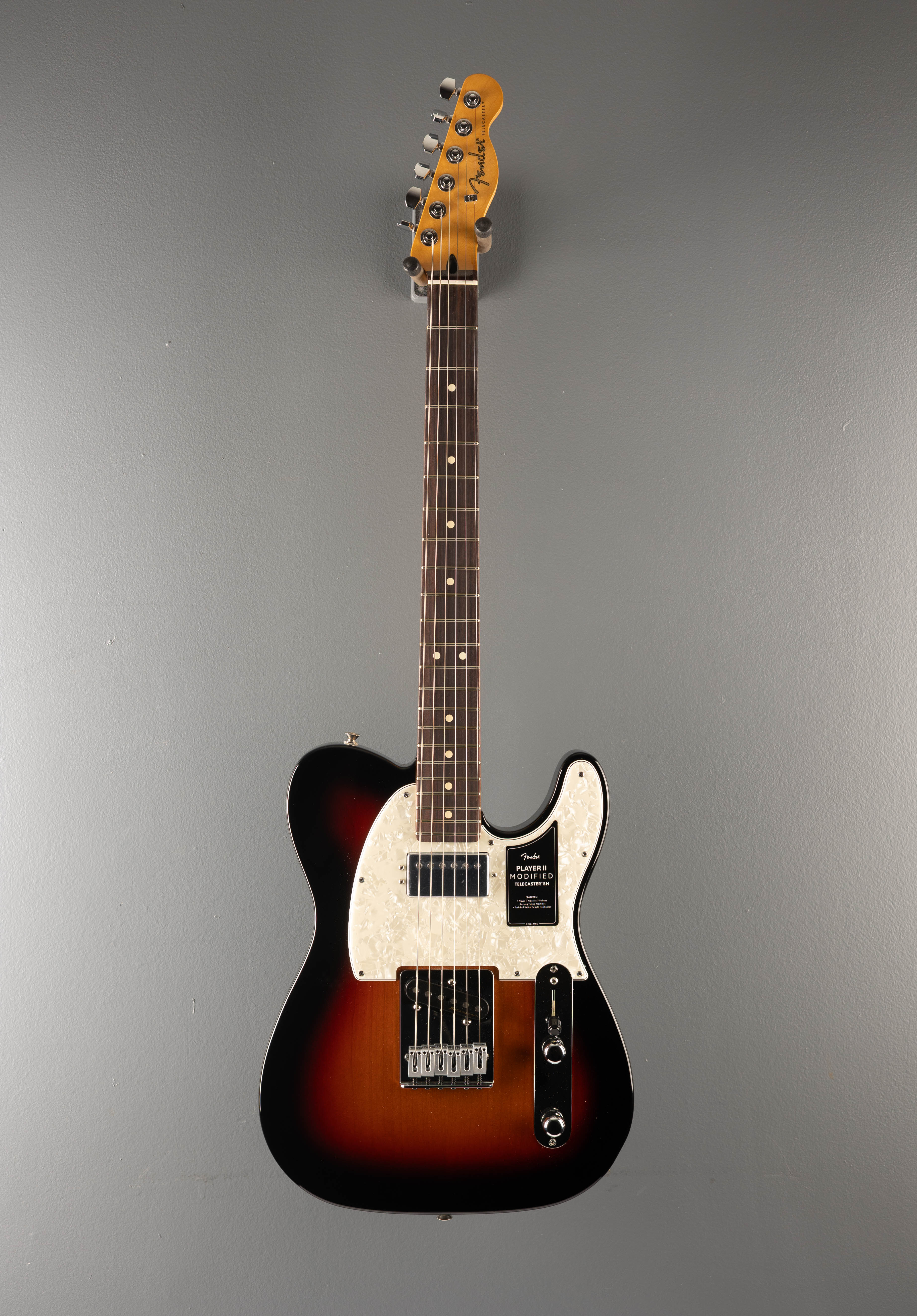 Player II Modified Telecaster SH - 3 Tone Sunburst – Dave's Guitar