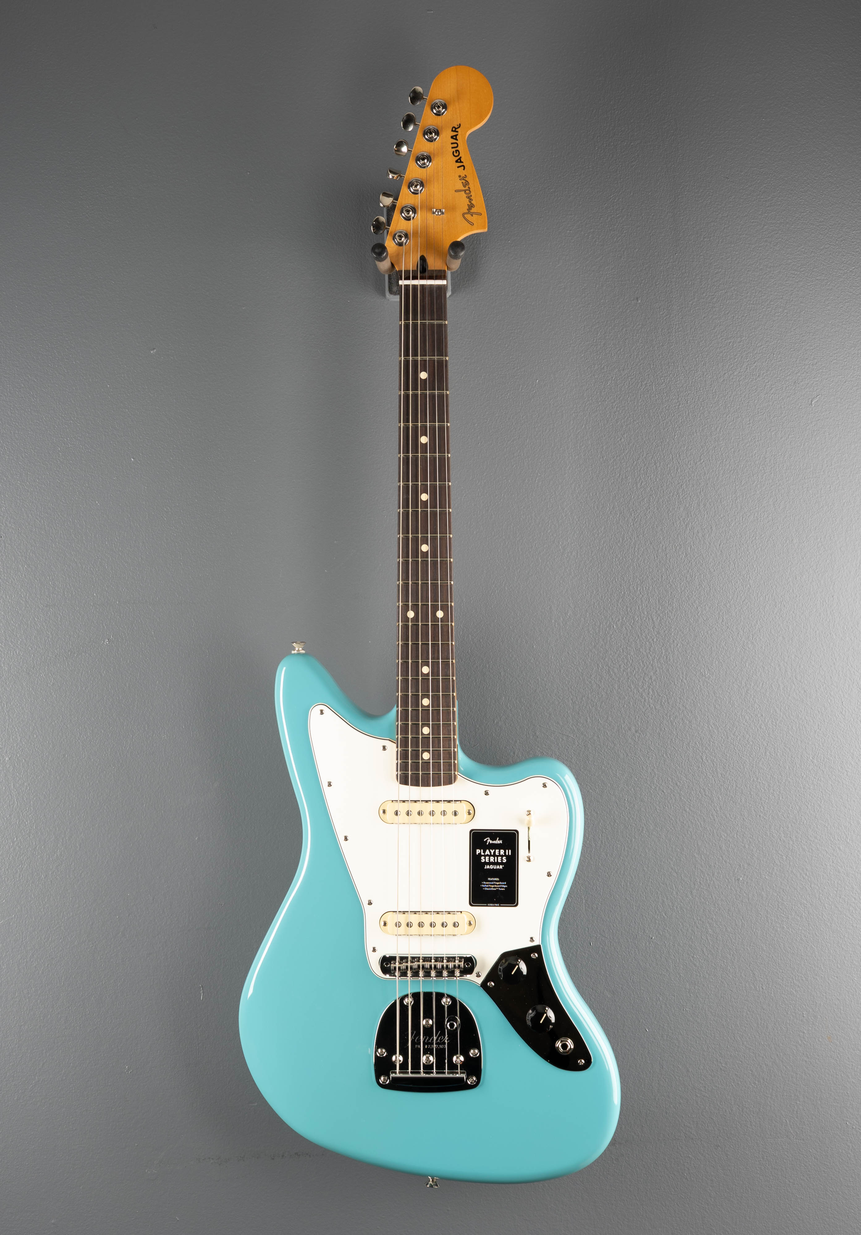 Player II Jaguar - Aquatone Blue – Dave's Guitar Shop