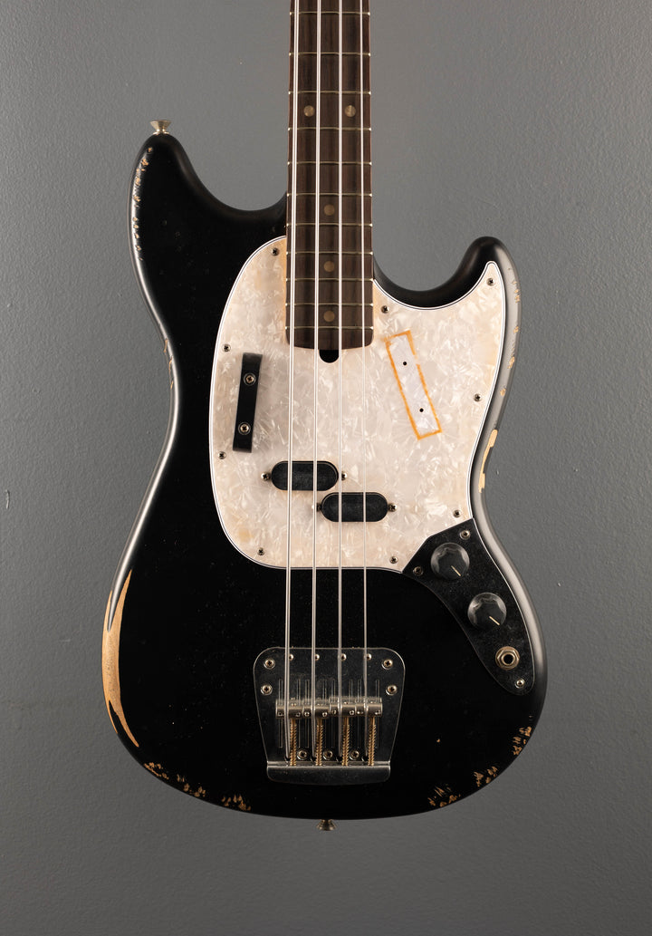 JMJ Road Worn Mustang Bass - Black