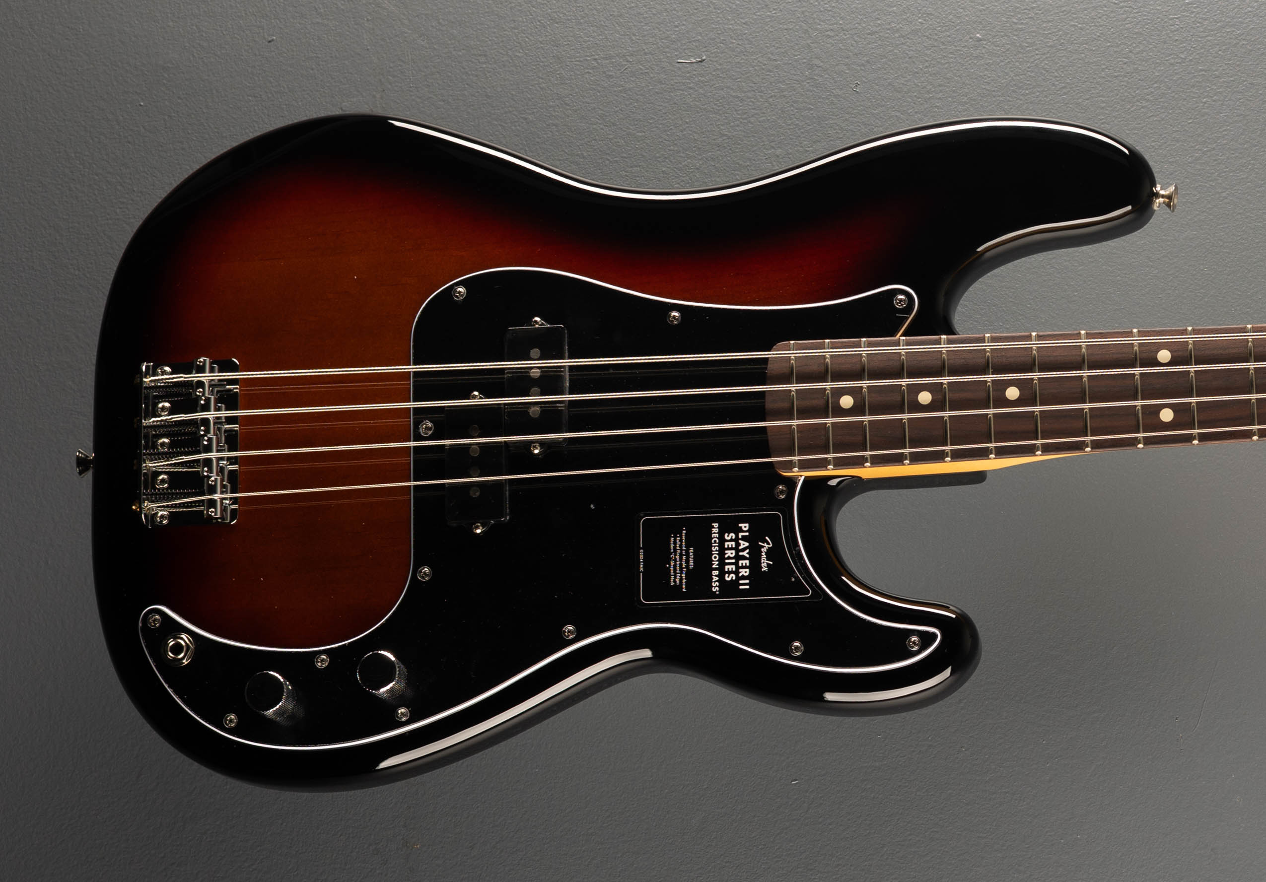 Player II Precision Bass - 3 Color Sunburst w/Rosewood – Dave's