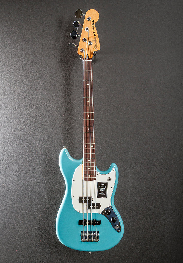 Player II Mustang Bass PJ - Aquatone Blue w/Rosewood