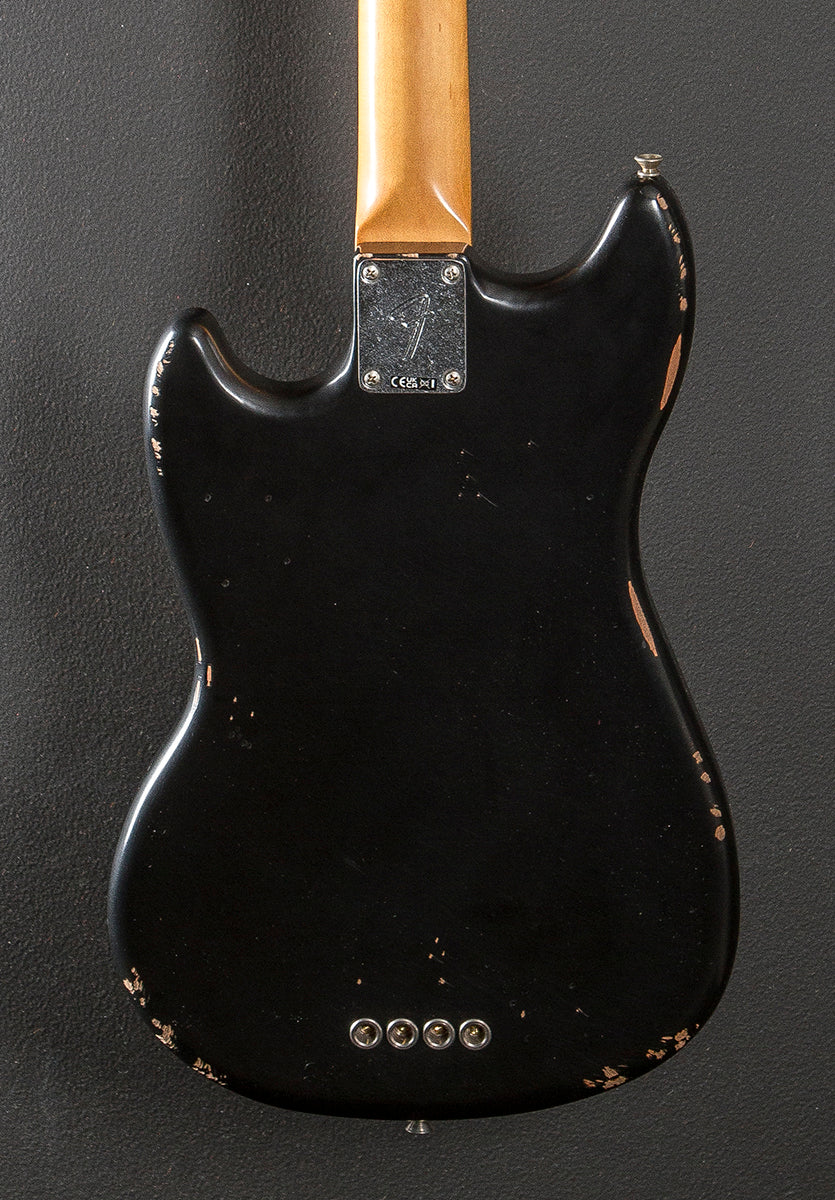 JMJ Road Worn Mustang Bass - Black – Dave's Guitar Shop