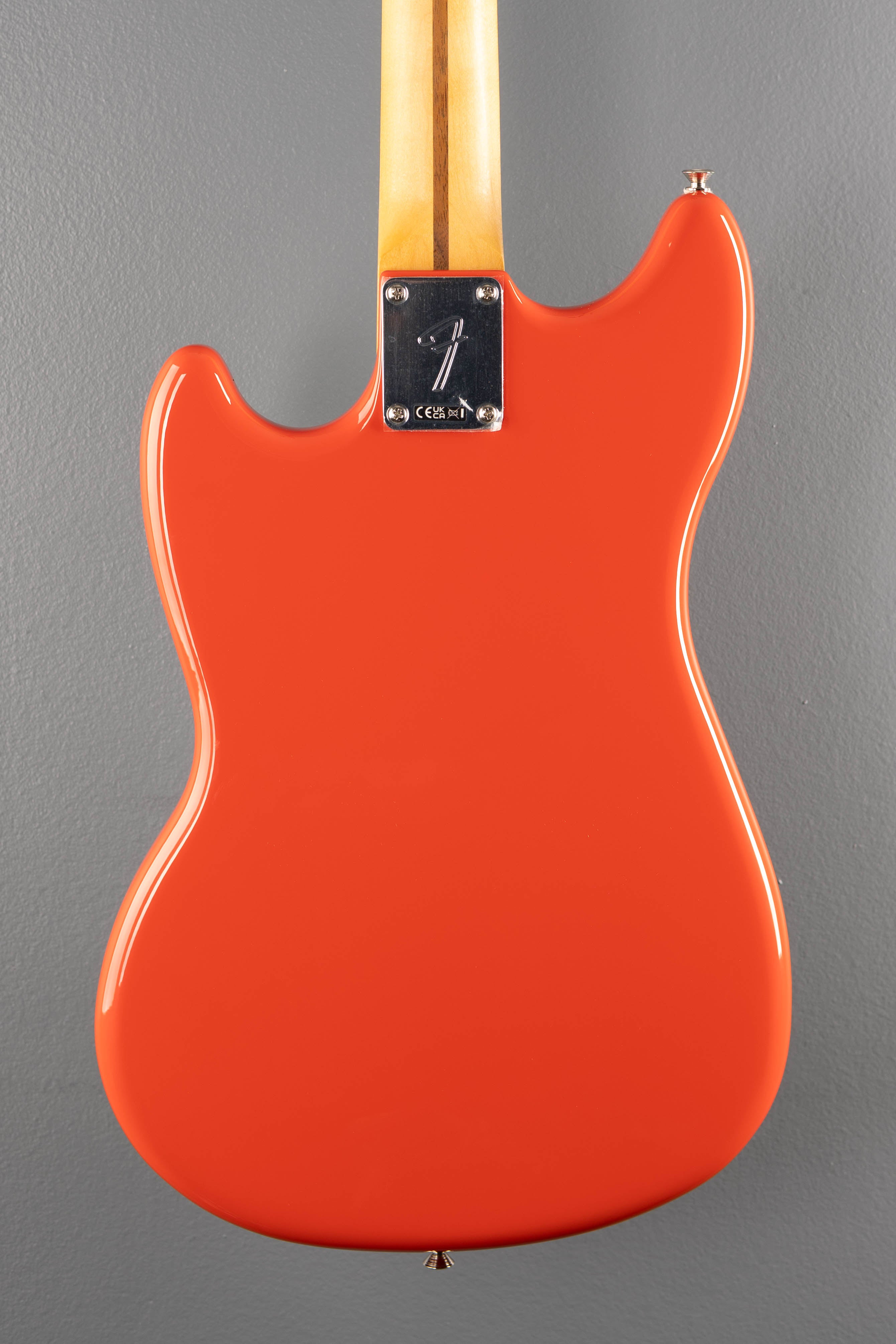 Player II Mustang Bass PJ - Coral Red w/Rosewood – Dave's Guitar Shop