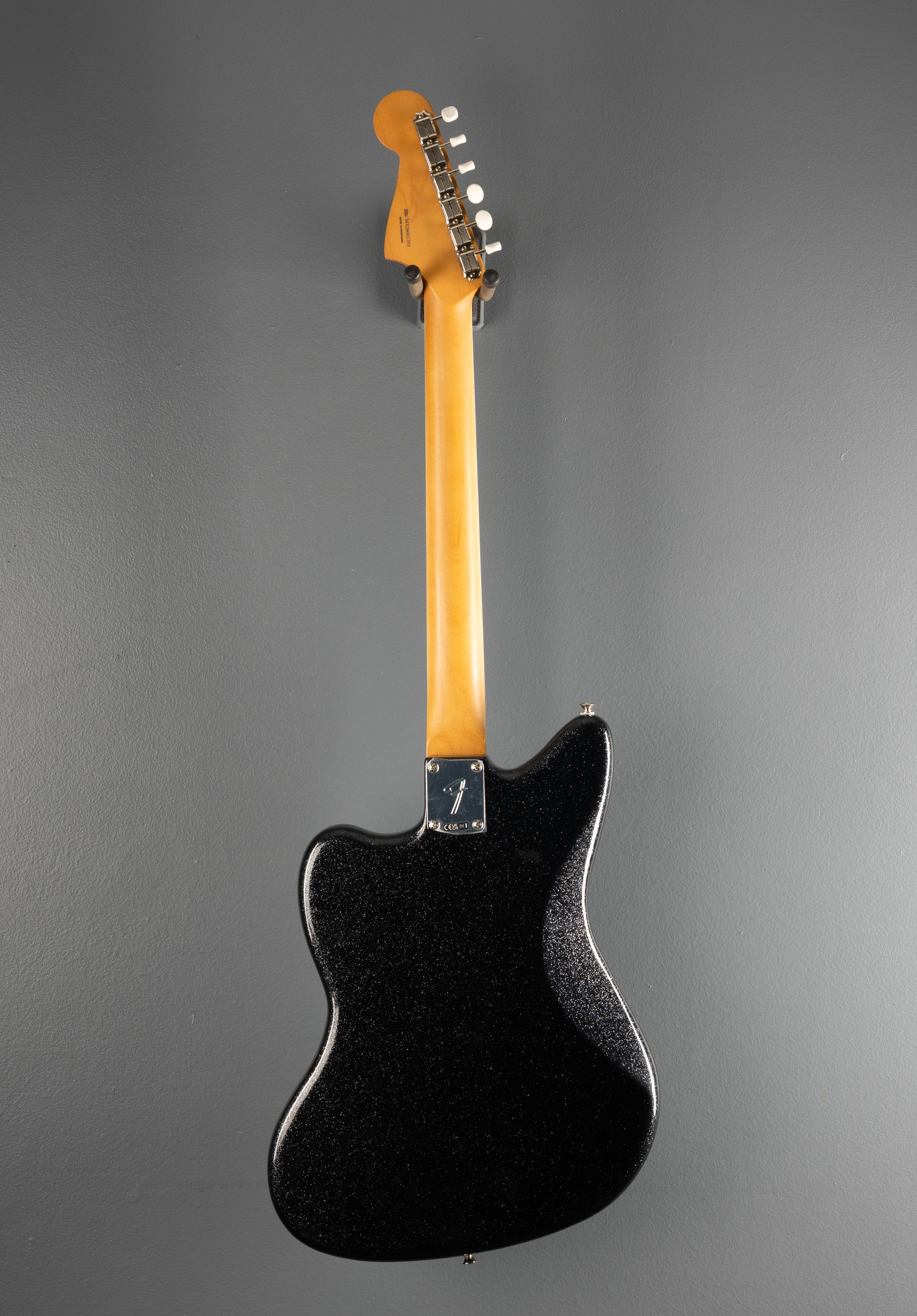 Gold Foil Jazzmaster - Black Sparkle – Dave's Guitar Shop