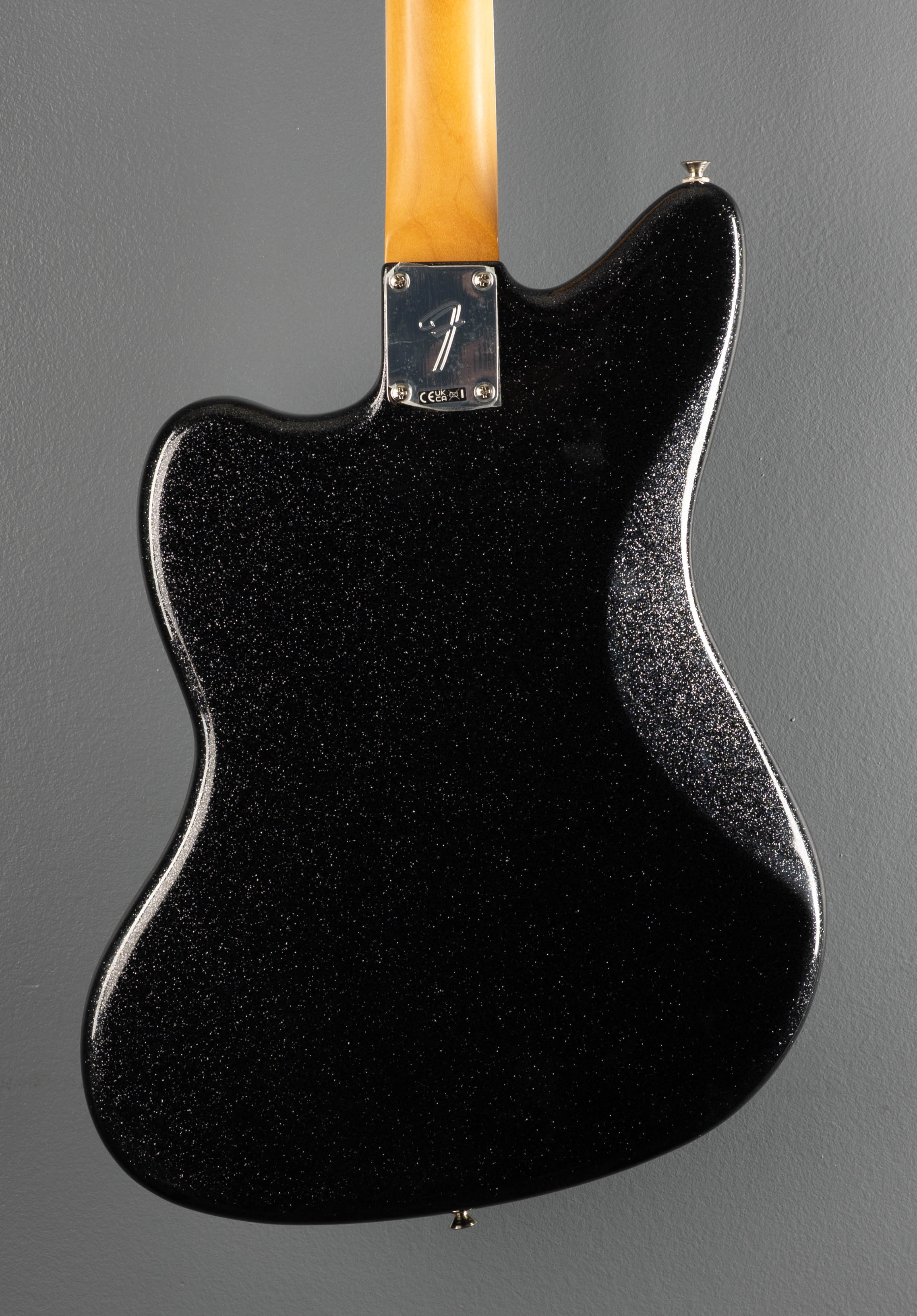 Gold Foil Jazzmaster - Black Sparkle – Dave's Guitar Shop