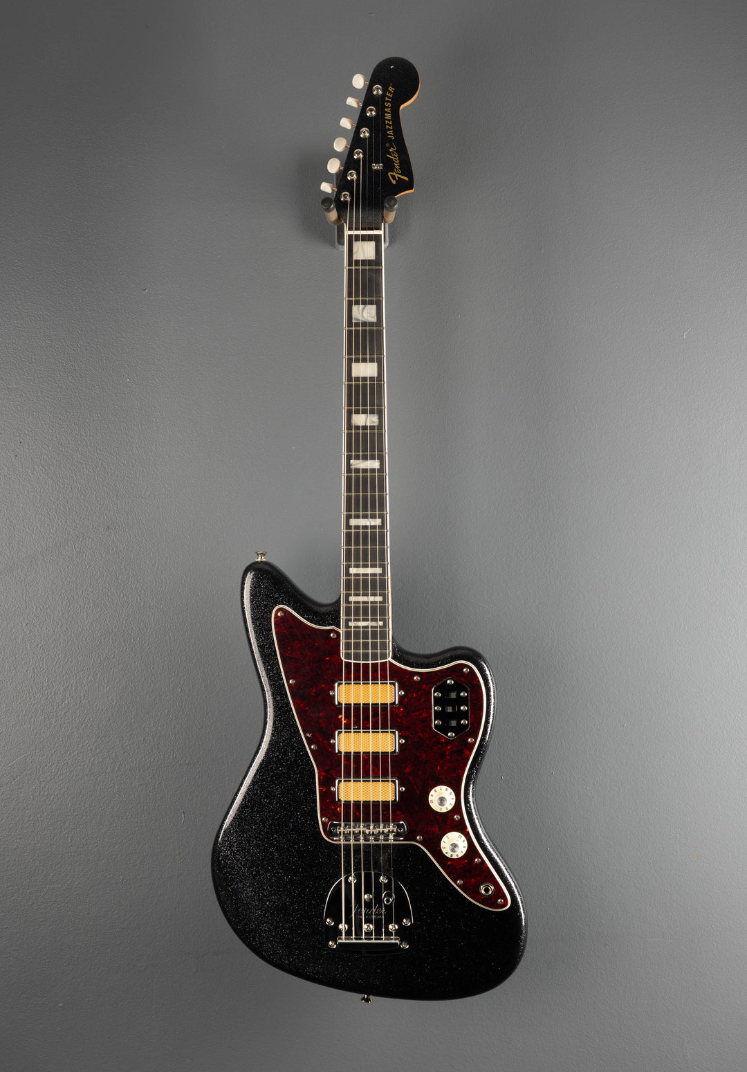 Gold Foil Jazzmaster - Black Sparkle