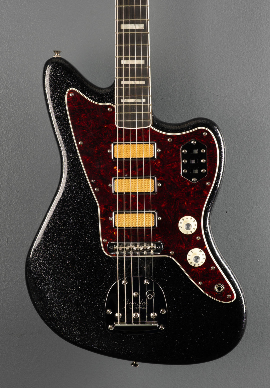 Gold Foil Jazzmaster - Black Sparkle