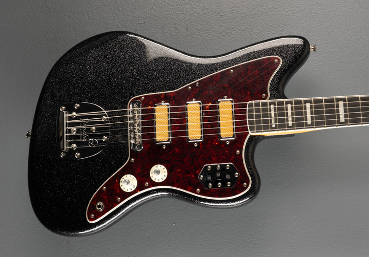 Gold Foil Jazzmaster - Black Sparkle
