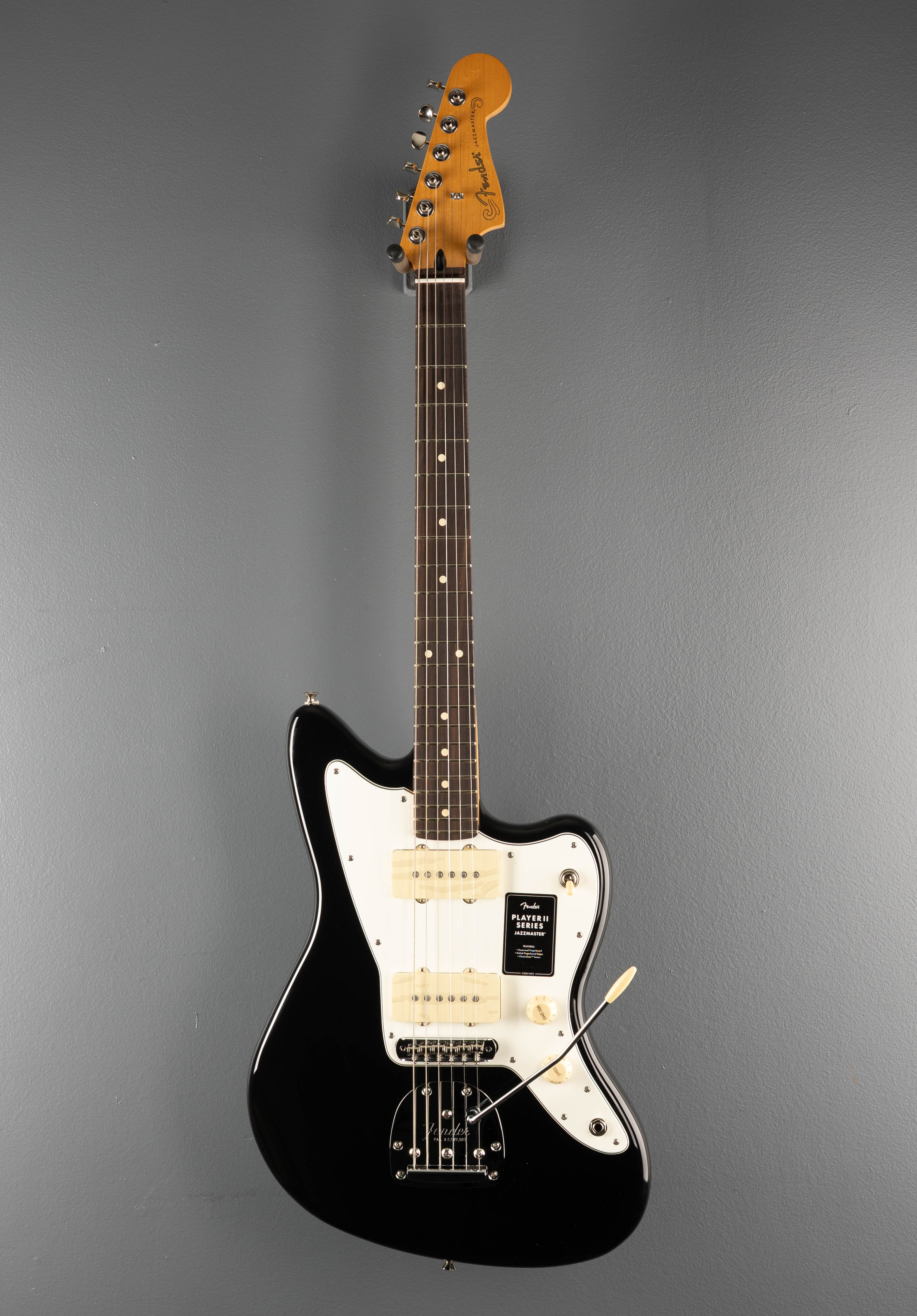 Player II Jazzmaster - Black – Dave's Guitar Shop