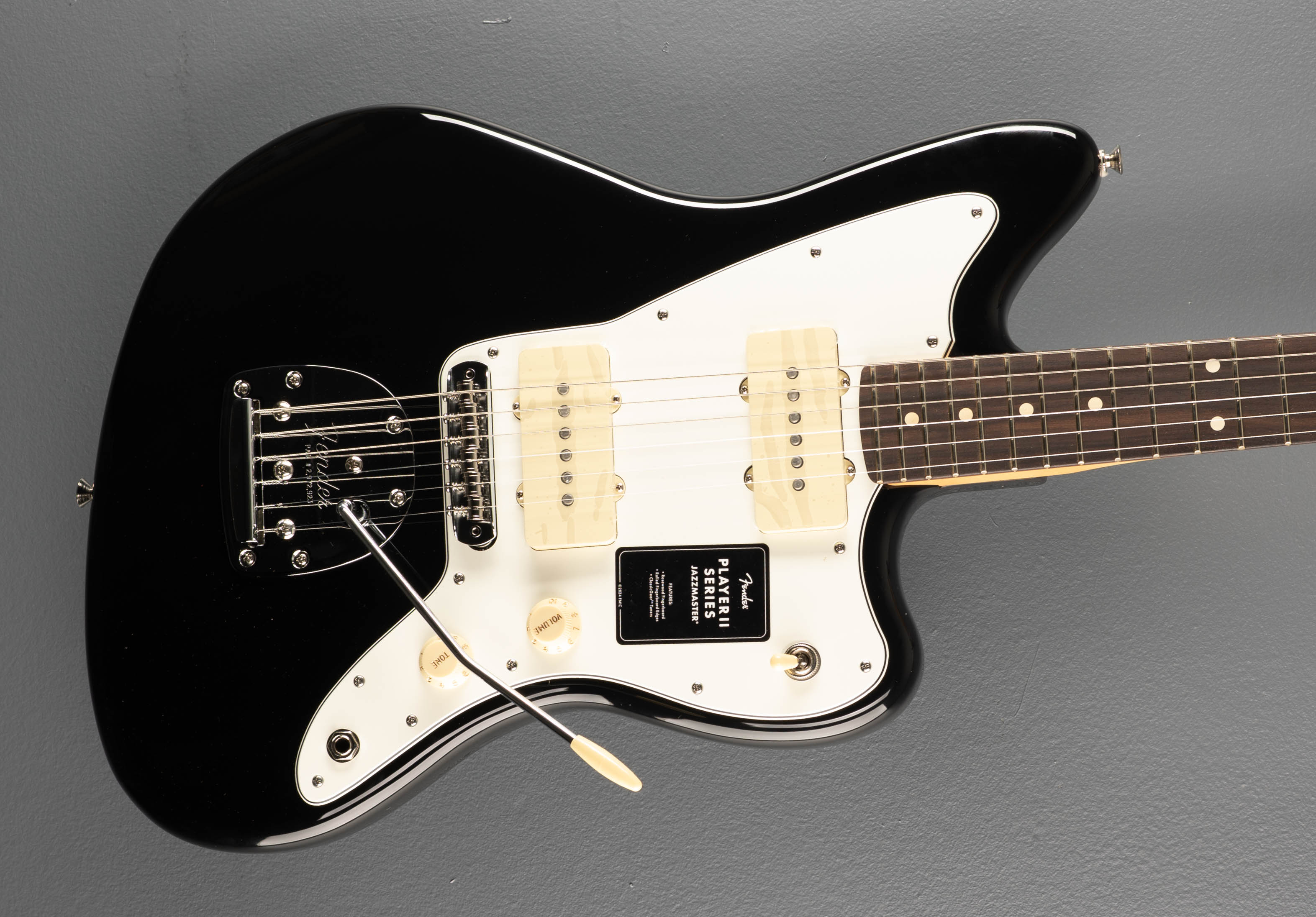 Player II Jazzmaster - Black – Dave's Guitar Shop