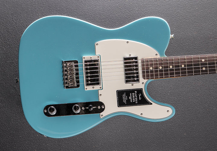 Player II Telecaster HH - Aquatone Blue w/Rosewood