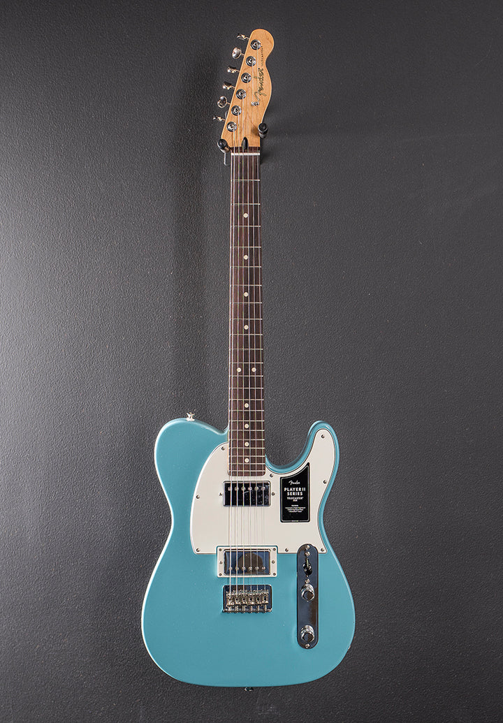 Player II Telecaster HH - Aquatone Blue w/Rosewood