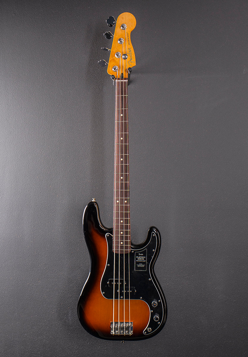 Player II Precision Bass - 3 Color Sunburst w/Rosewood