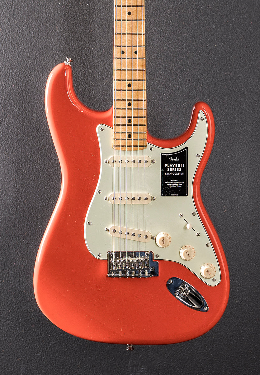 Player II Stratocaster - Rallye Orange w/Maple