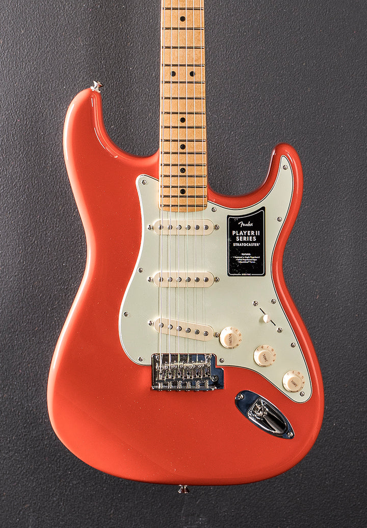 Player II Stratocaster - Rallye Orange w/Maple