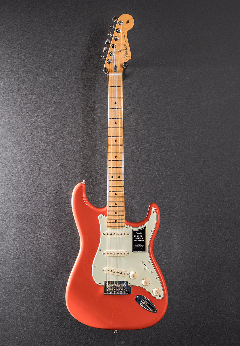 Player II Stratocaster - Rallye Orange w/Maple