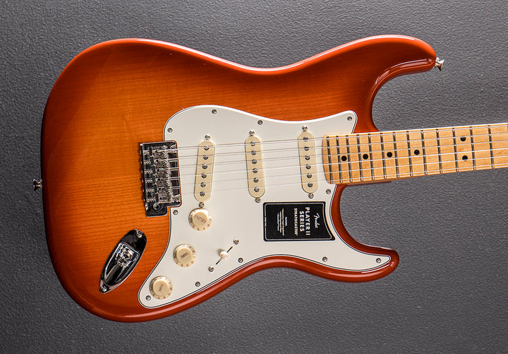 Player II Stratocaster - Aged Cherry Burst w/Maple