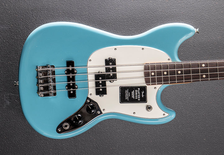 Player II Mustang Bass PJ - Aquatone Blue w/Rosewood