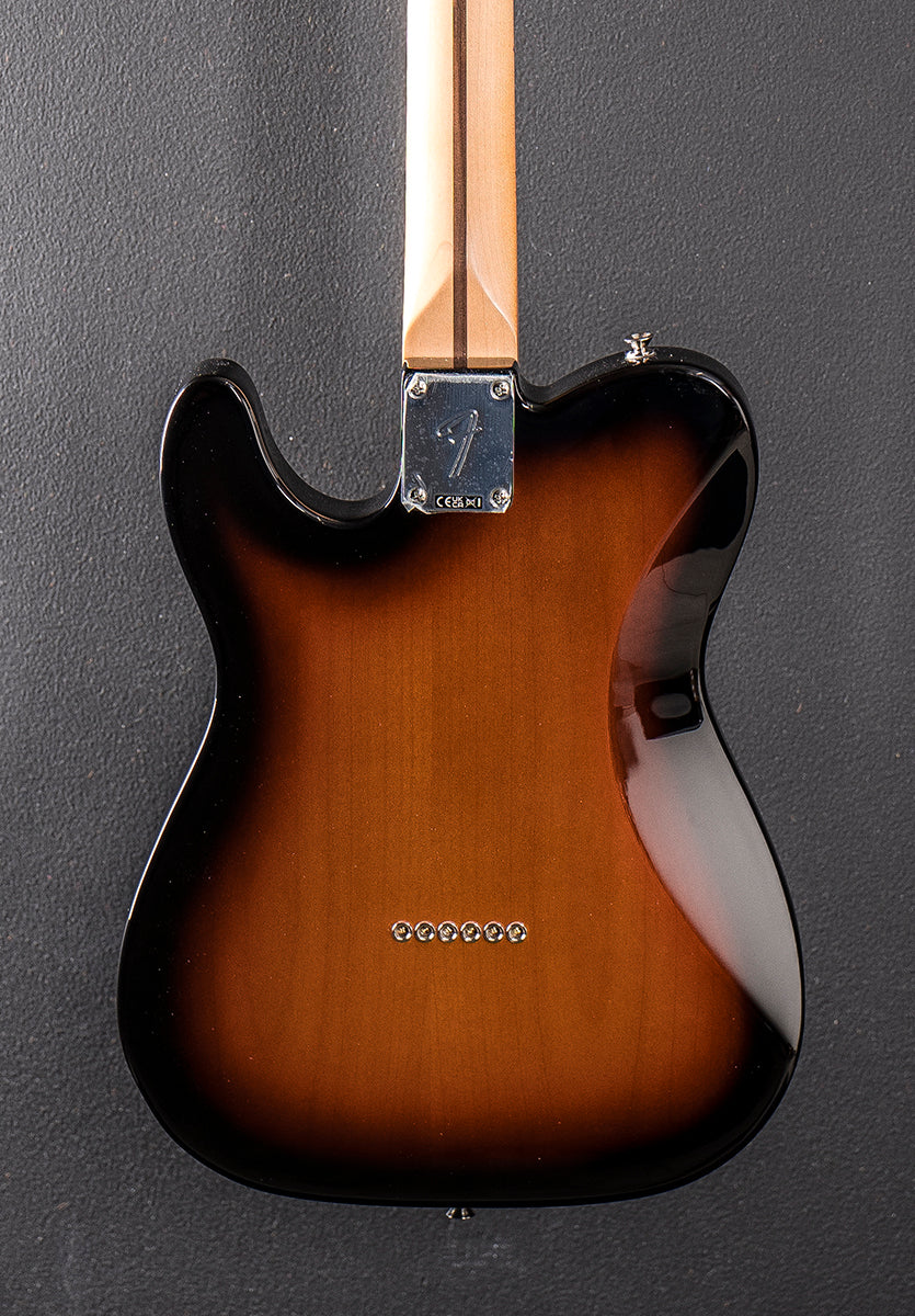 Player II Telecaster HH - 3 Color Sunburst w/Maple