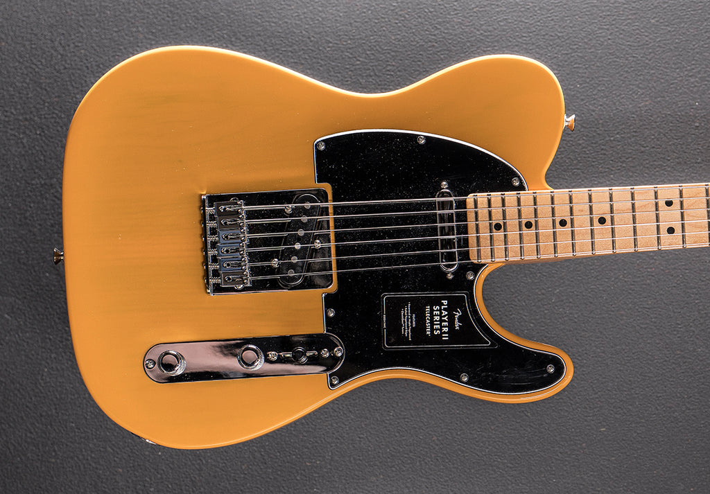 Player II Telecaster - Butterscotch Blonde w/Maple – Dave's Guitar