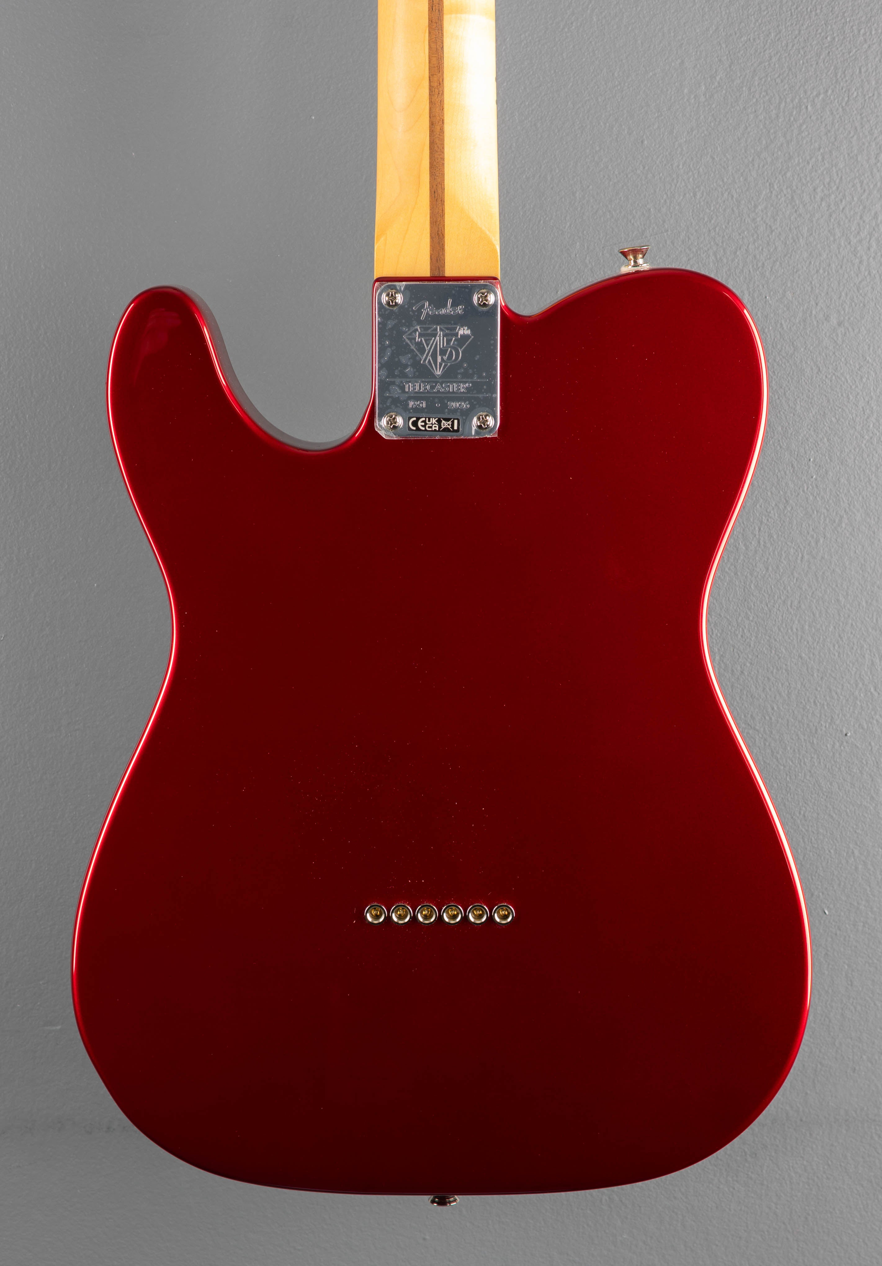 Fender Telecaster レッド　Oシリアル 75th Anniversary Player II Telecaster - Candy Apple Red – Dave's