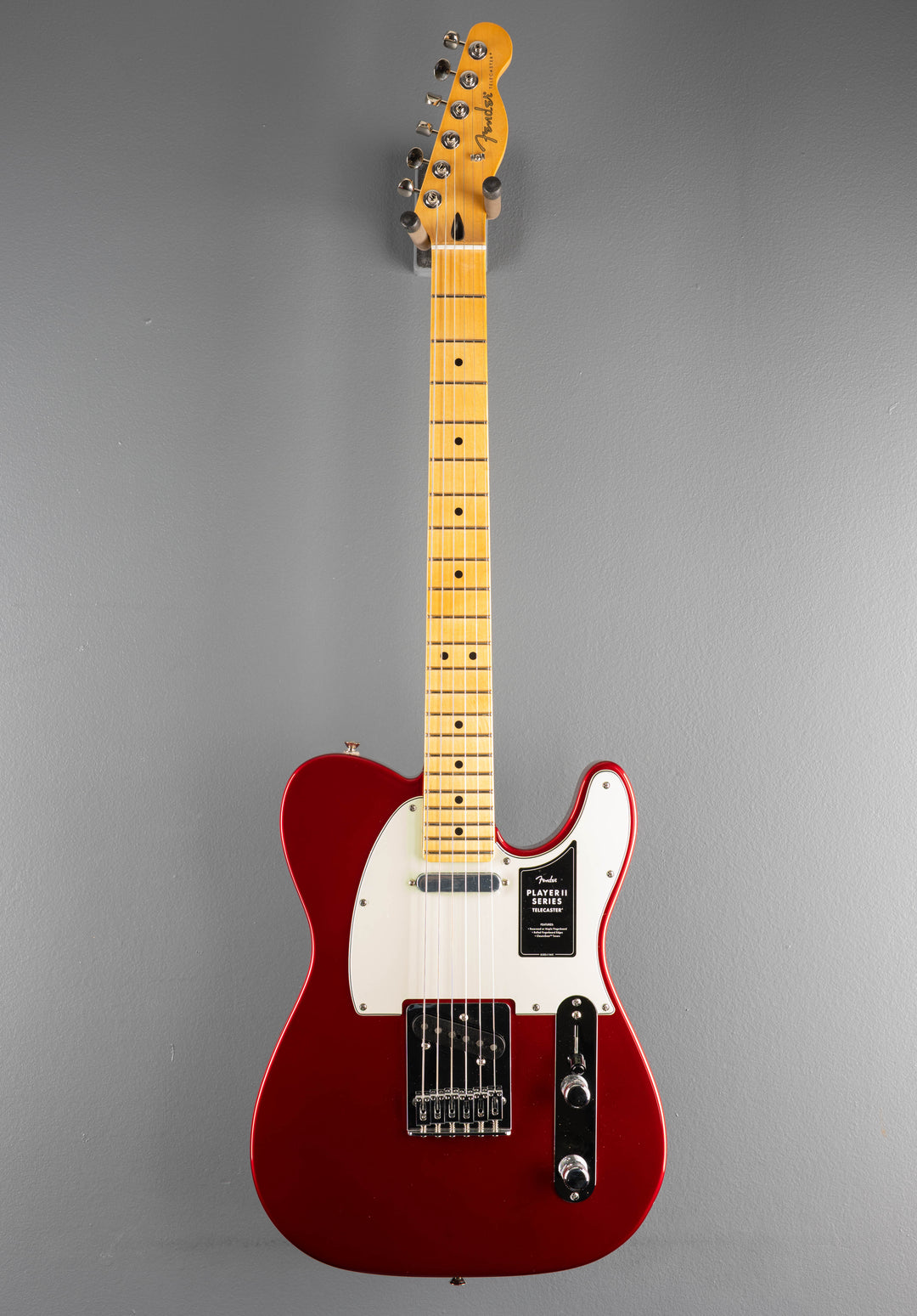 75th Anniversary Player II Telecaster - Candy Apple Red