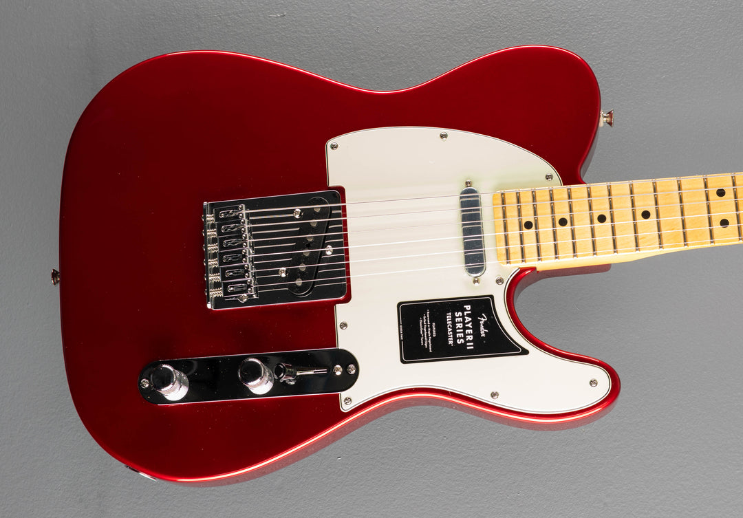 75th Anniversary Player II Telecaster - Candy Apple Red