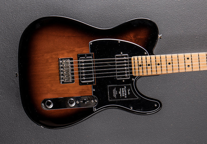 Player II Telecaster HH - 3 Color Sunburst w/Maple