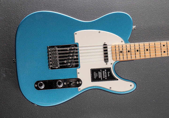 75th Anniversary Player II Baritone Telecaster - Lake Placid Blue w/Maple