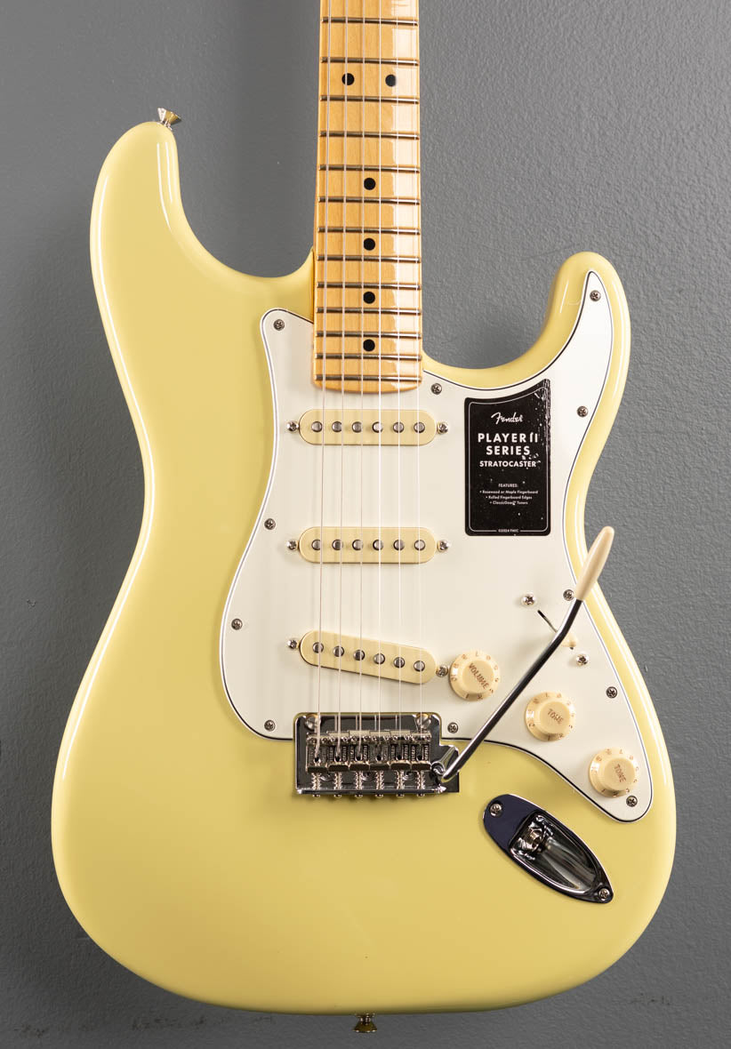 Player II Stratocaster - Hialeah Yellow – Dave's Guitar Shop