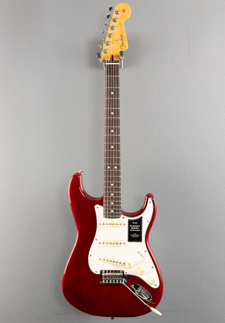 Player II Stratocaster - Transparent Cherry Burst